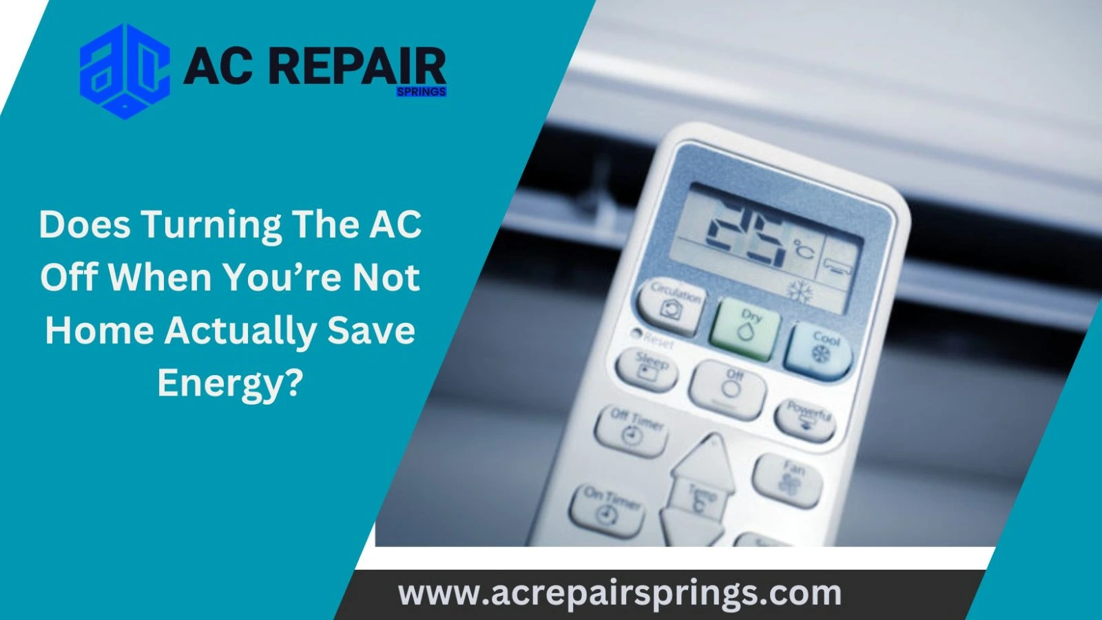 Does Turning The AC Off When You’re Not Home Actually Save Energy?