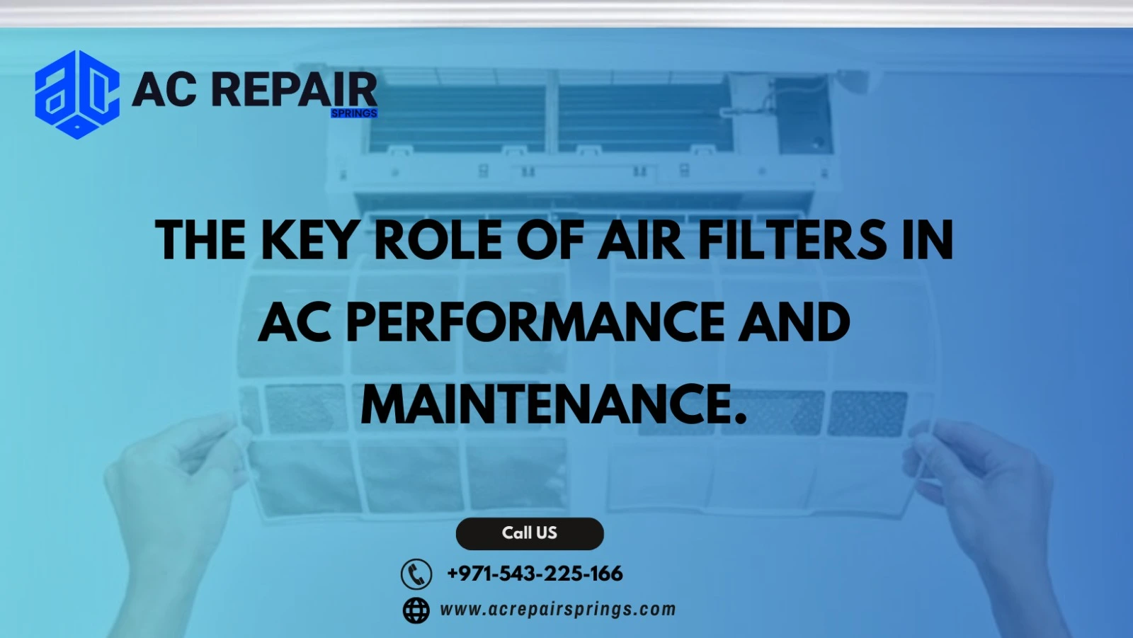 The Key Role of air filters in AC Performance and Maintenance